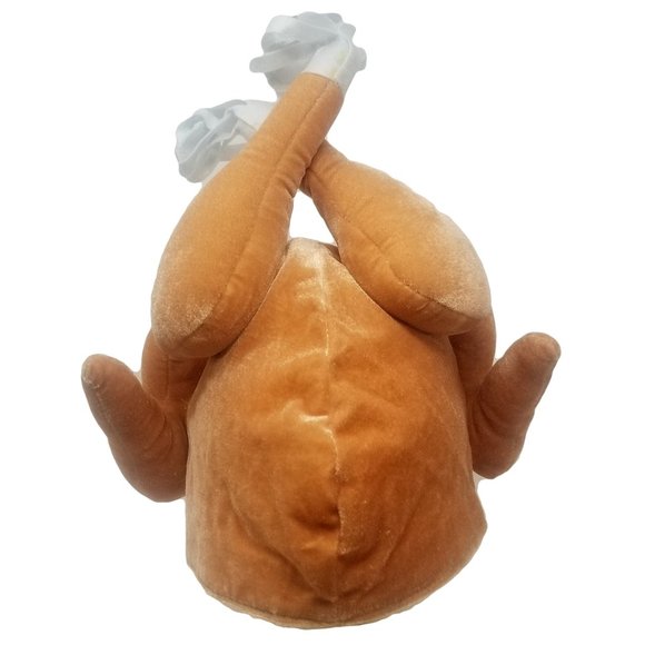 Funny Adult Roasted Turkey Hat - Picture 2 of 3